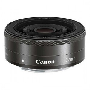 Canon Lens EF-M 22mm f/2 STM Black